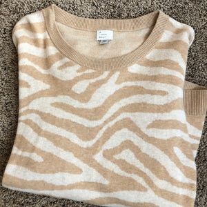 Animal Print Sweater